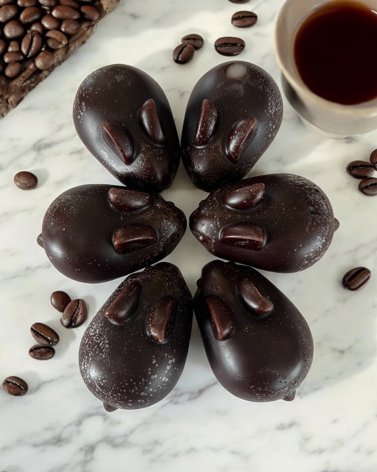 Wax Melt Bunnies, Freshly Brewed Coffee